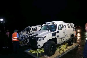 Haïti - Insécurité : Des véhicules blindés arrivés à Port-au- Prince 2
