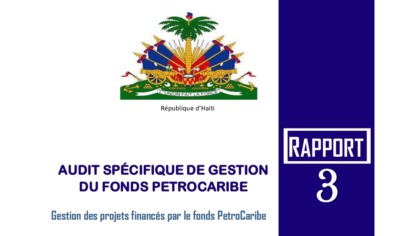 PetroCaribe : la Cour des Comptes recommande la récupération des fonds dilapidés 1