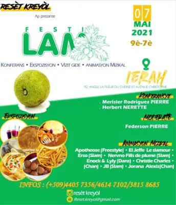 Gastronomie : l’association « Resèt Lakay » lance la première édition de « Festi Lam » à l’IERAH 1