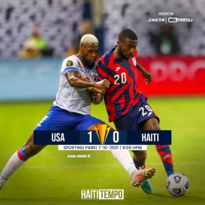 Gold Cup 2021: Haïti battue d'entrée par les Etats-Unis (1-0) 1