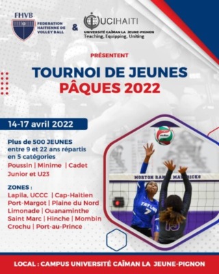 Le Plateau Central, théâtre du Volley-Ball pour la fête de Pâques 2022 1