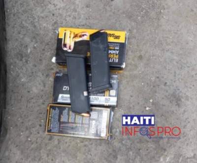 Port-de-Paix : Trois paquets de cartouches, deux chargeurs saisis, deux suspects arrêtés 1