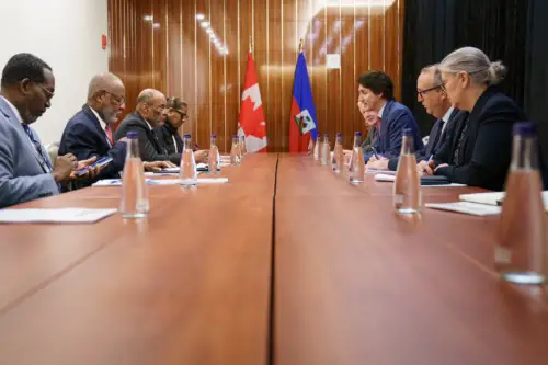 Justin Trudeau : « Bientôt des militaires canadiens seront déployés au large des côtes haïtiennes » 1
